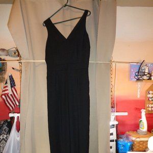 Boden, black full leg pants suit